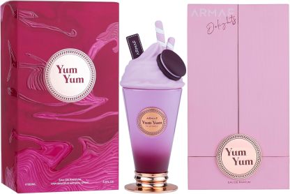 Armaf Delights Yum Yum Eau de Parfum Spray for Women 3.4 oz | Cherry, Vanilla & Amber Long-Lasting Sweet Floral Fruity Fragrance