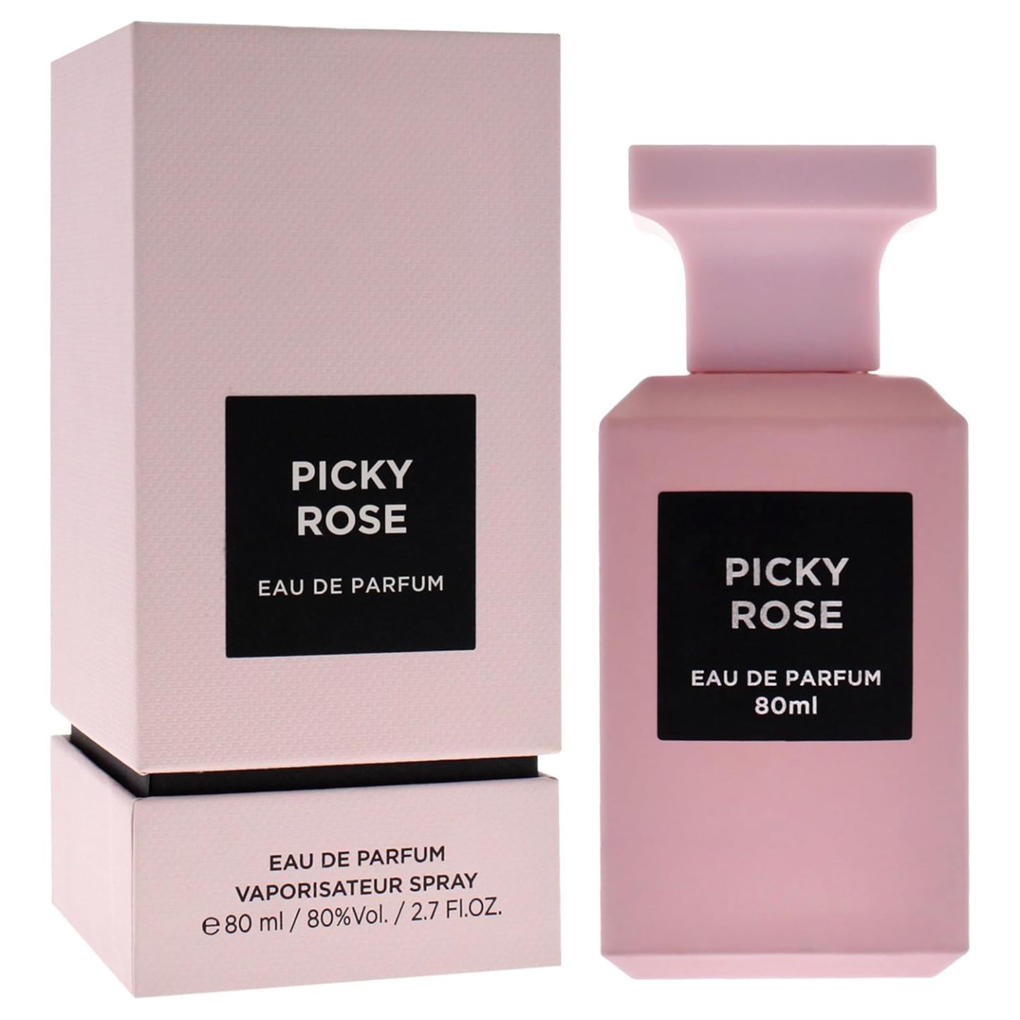 Fragrance World - Picky Rose EDP 80ml Perfumes for Women | Amber Vanilla Fragrance for Women Exclusive I Luxury Niche Perfume Made in UAE