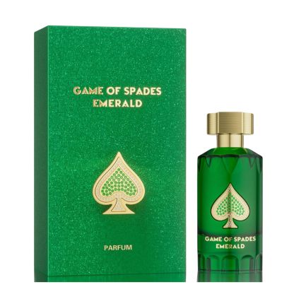 Jo Milano Game of Spades Emerald Eau de Parfum Spray 3.0 fl oz | Woody Warm Spicy Powdery Green Aromatic Cologne for Men & Women | Luxury Unisex Perfume