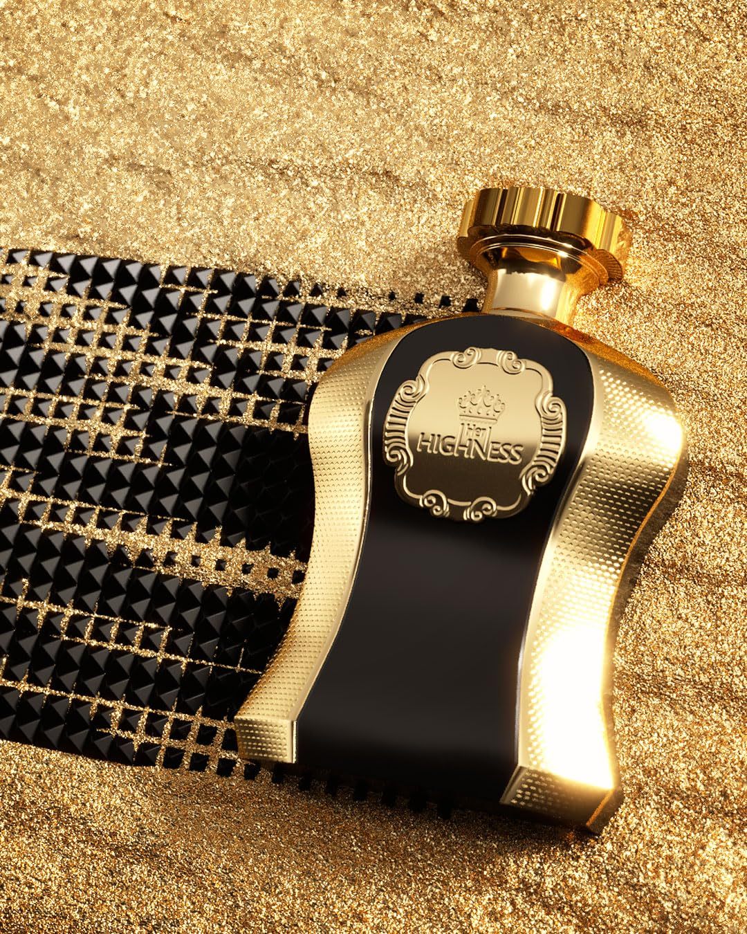 Afnan Highness Black Luxury Eau De Parfum for Women, 3.4 Fl. Oz