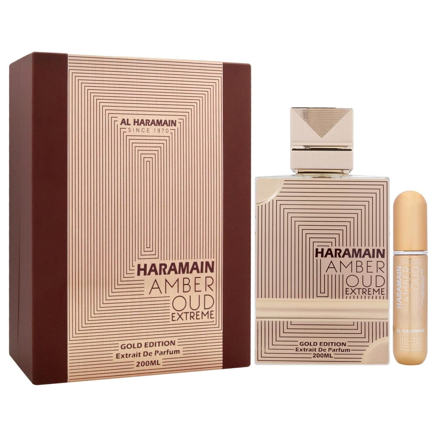 Al Haramain Amber Oud Gold Edition Extreme - Unisex Arabian Perfume for Women and Men - Long Lasting Amber Cologne for Men and Women - 6.6 oz