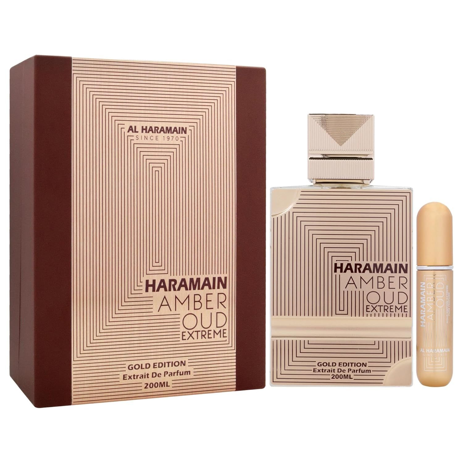 Al Haramain Amber Oud Gold Edition Extreme - Unisex Arabian Perfume for Women and Men - Long Lasting Amber Cologne for Men and Women - 6.6 oz