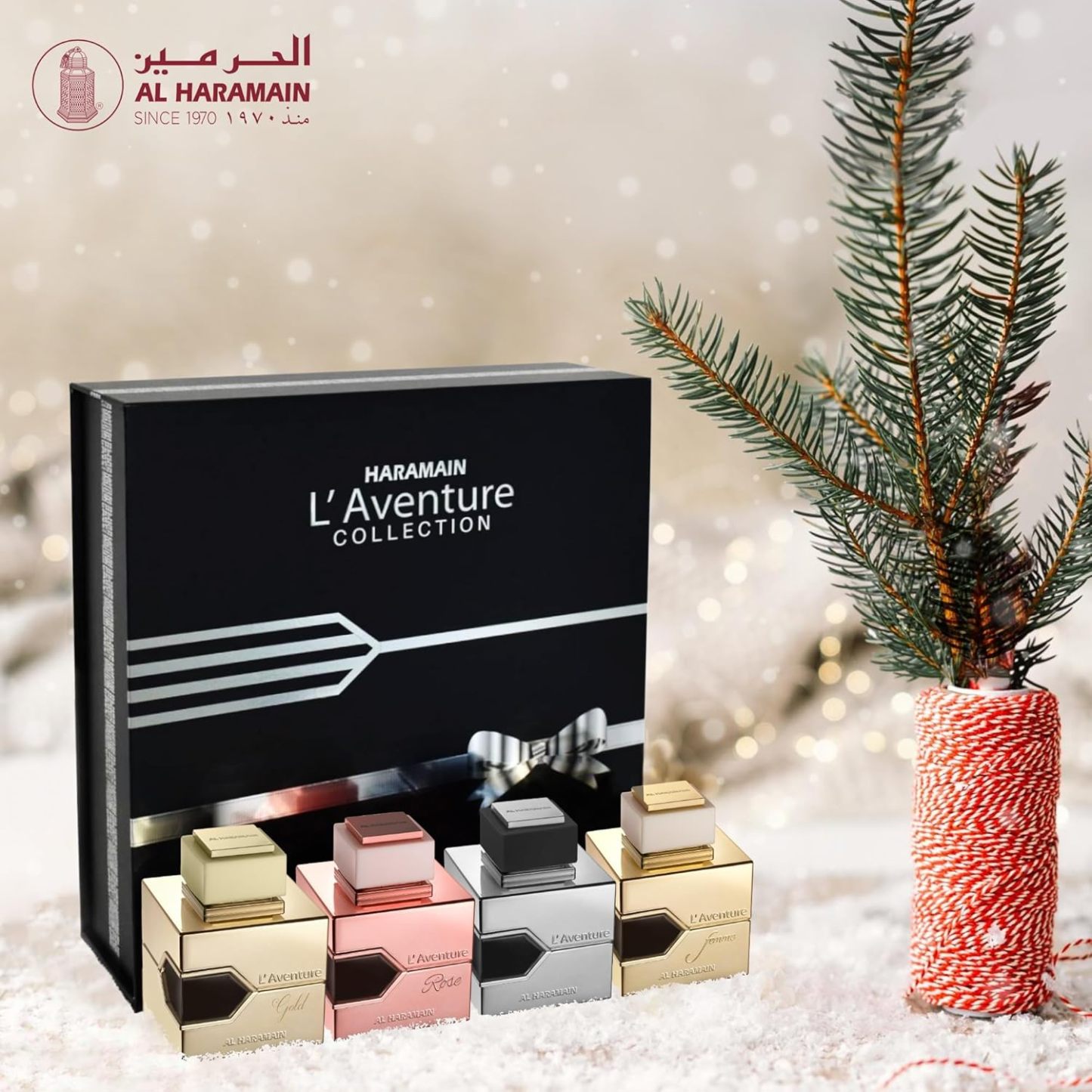 Al Haramain L'Aventure Rose - Arabian Perfume for Women - Long Lasting Floral Woody Musk Fragrance with Notes of Rose, Jasmine, Amber and Musk - Arabic Eau de Parfum - 3.4 oz EDP Spray
