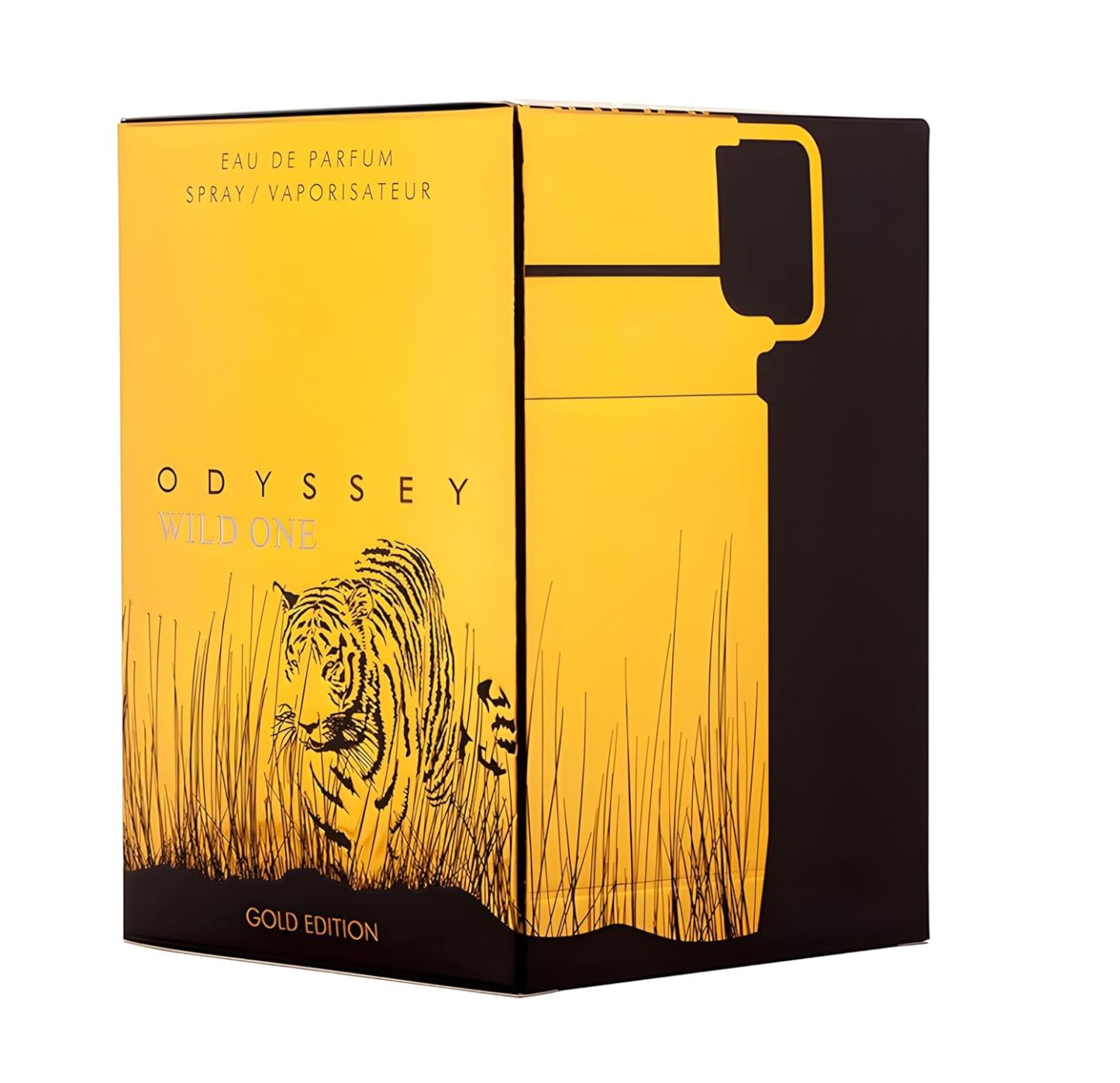 Armaf Odyssey Wild One Gold Edition Eau de Parfum Spray for Men 3.4 oz | Bold Amber Woody Long-Lasting Fragrance