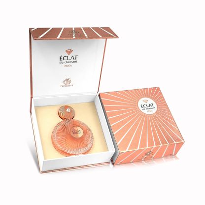 Fragrance World - Eclat De Diamant Rossa 90ml perfumed water for women | Amber Vanilla Fragrance perfumes for Women Exclusive I Luxury Niche Perfume Made in UAE
