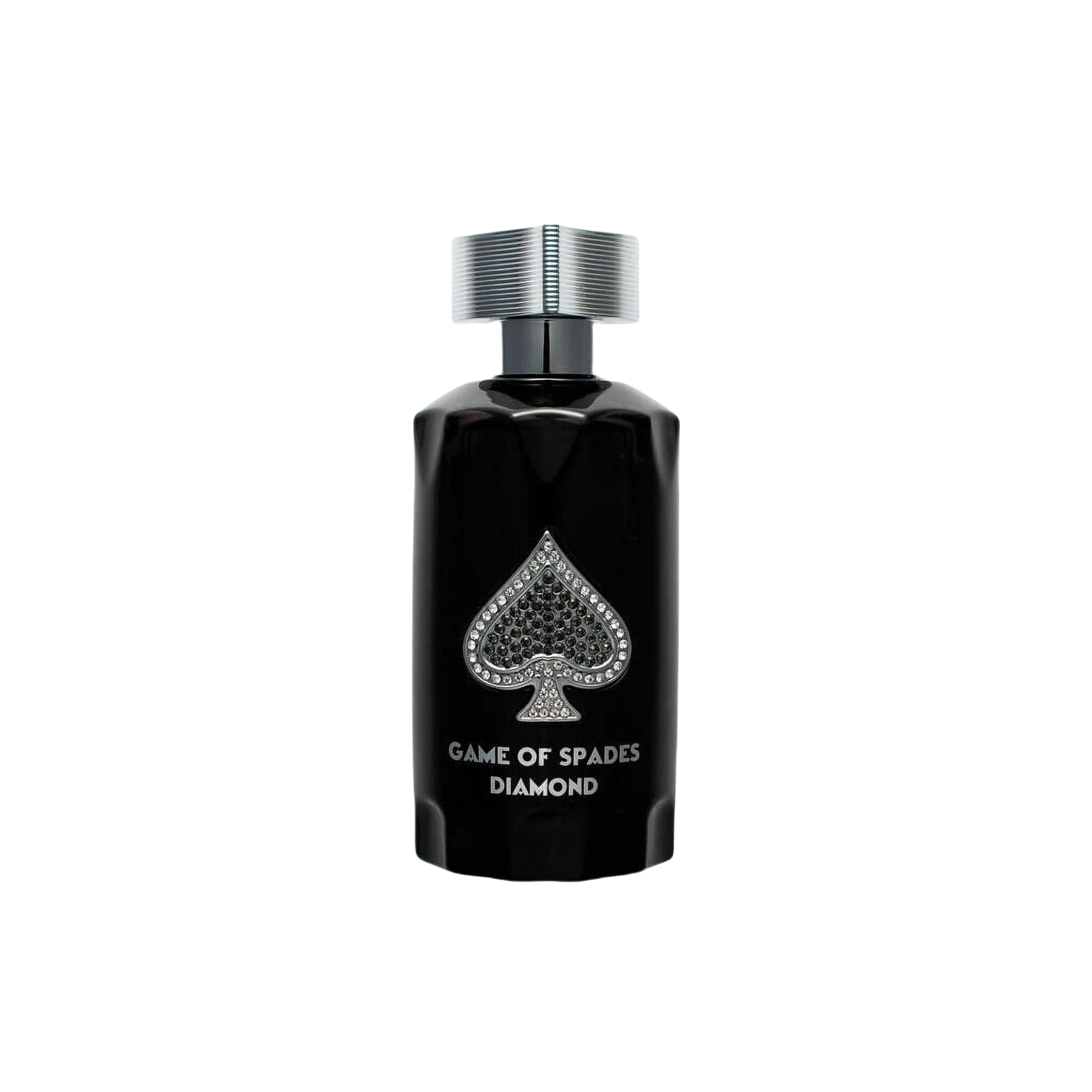 Jo Milano Game of Spades Diamond Parfum Spray 3.0 oz / 90 ml | Men’s Eau de Parfum with Sandalwood, Black Pepper & Spices | Woody Spicy Long-Lasting Fragrance