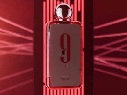 Afnan 9 PM Rebel Eau de Parfum 3.4 fl oz | Unisex Fruity Woody Amber Cologne | Long-Lasting Fragrance with Vanilla & Caramel Notes for Men and Women