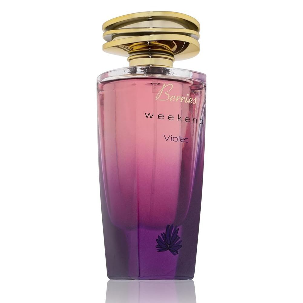 Fragrance World Berries Weekend Violet for Women - 3.4 oz EDP Spray