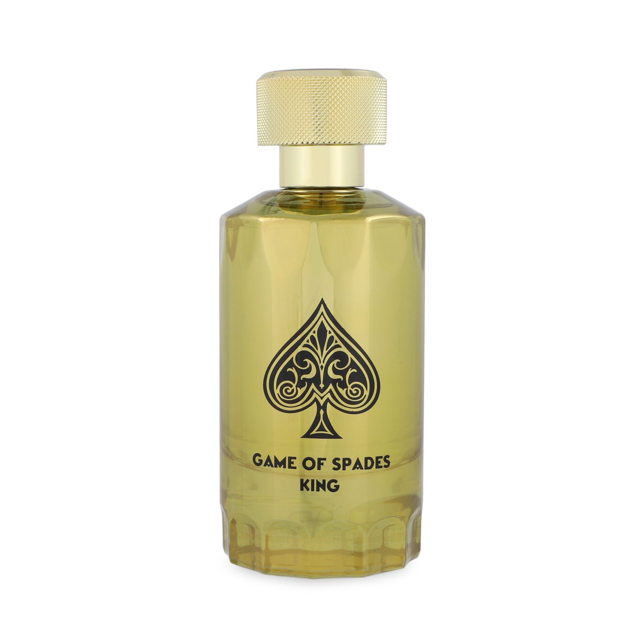 Jo Milano Game of Spades King Parfum Spray 3.4 oz / 100 ml | Unisex Luxury Eau de Parfum with Citrus, Amber & Vanilla Notes | Long-Lasting Woody Amber Fragrance