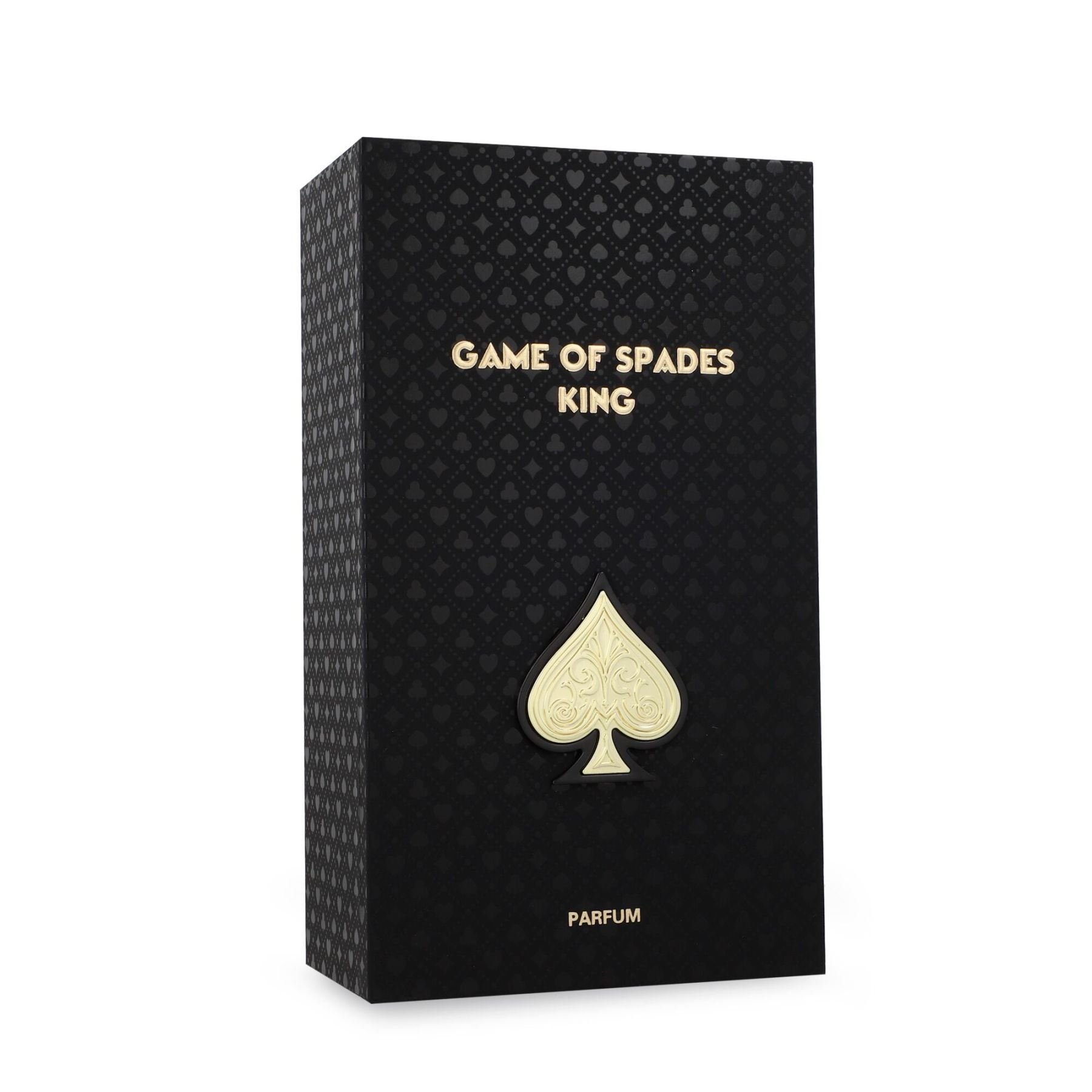 Jo Milano Game of Spades King Parfum Spray 3.4 oz / 100 ml | Unisex Luxury Eau de Parfum with Citrus, Amber & Vanilla Notes | Long-Lasting Woody Amber Fragrance