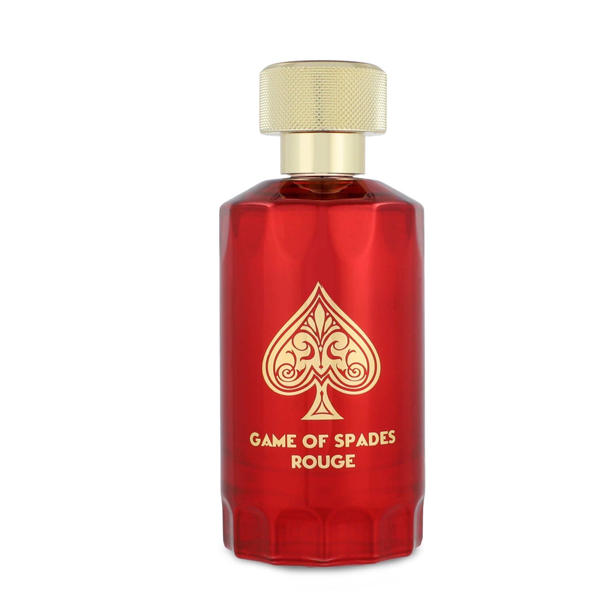 Jo Milano Game of Spades Rouge Parfum Spray 3.4 oz / 100 ml | Unisex Eau de Parfum with Jasmine, Lavender, Amberwood & Musk | Woody Amber Long-Lasting Paris Fragrance