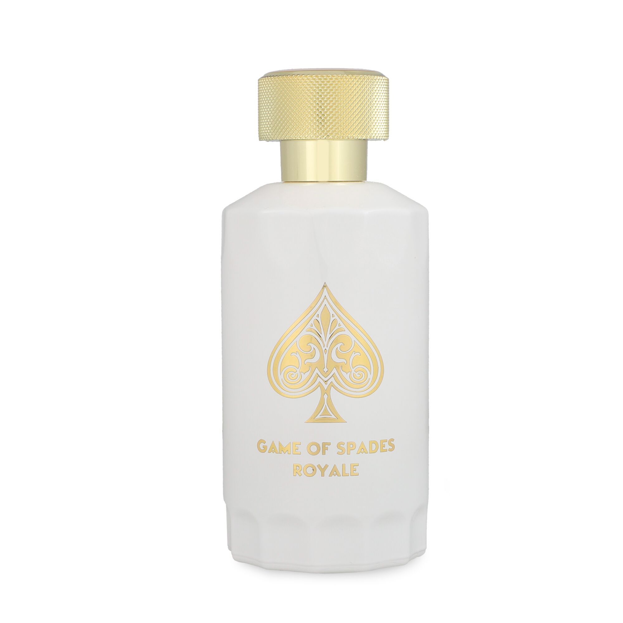 Jo Milano Game of Spades Royale Parfum Spray 3.4 oz / 100 ml | Unisex Eau de Parfum with Hazelnut, Cacao, Jasmine & Caramel Notes | Oriental Woody Long-Lasting Fragrance