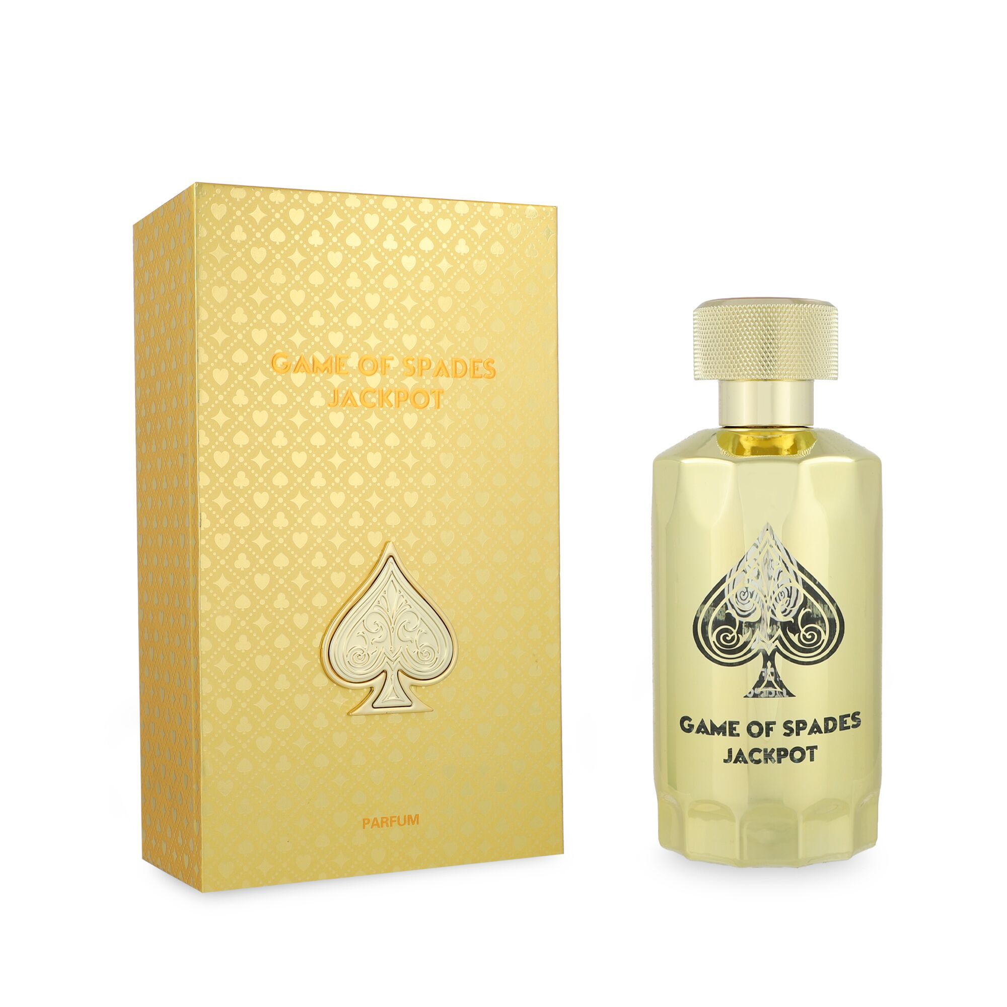 Jo Milano Game of Spades Jackpot Parfum Spray 3.4 oz / 100 ml | Unisex Eau de Parfum with Bergamot, Fruits, Amber & Vanilla Notes | Oriental Citrus Long-Lasting Fragrance