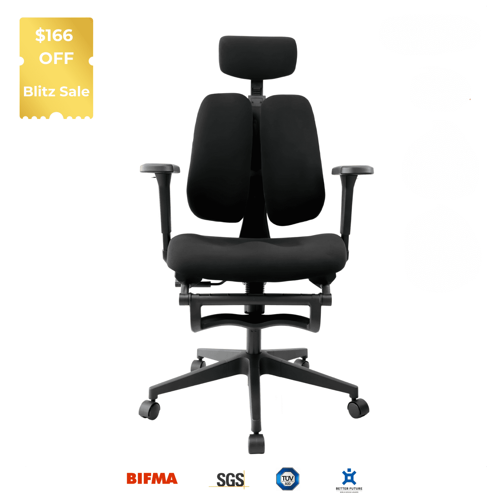 S3 Flex Split Back Ergonomic Chair