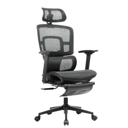 Ergonomic Mesh Office Chair With Footrest S2 Elite