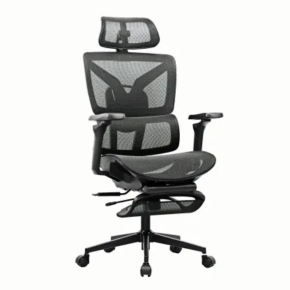 Ergonomic Office Chair With Footrest S2 Elite Pro