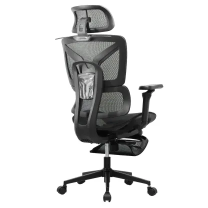 Ergonomic Office Chair With Footrest S2 Elite Pro