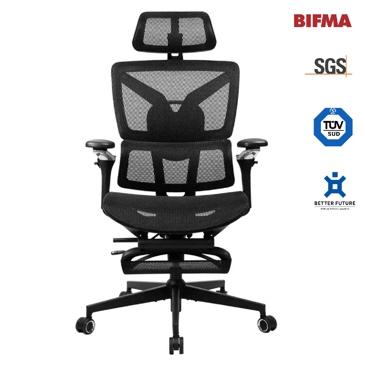 RIEIOR S3 Elite Pro Ergonomic Chair (Black)