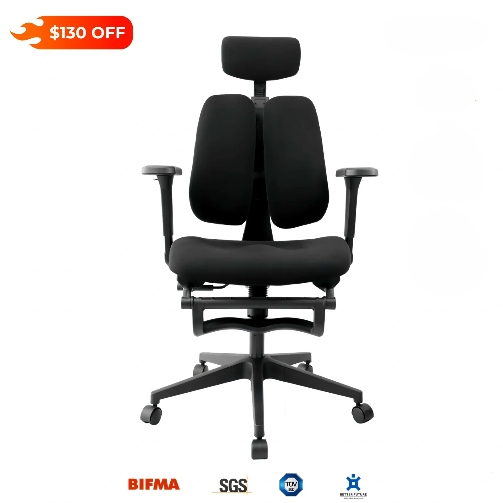 S3 Flex Dual Backrest Ergonomic Chair