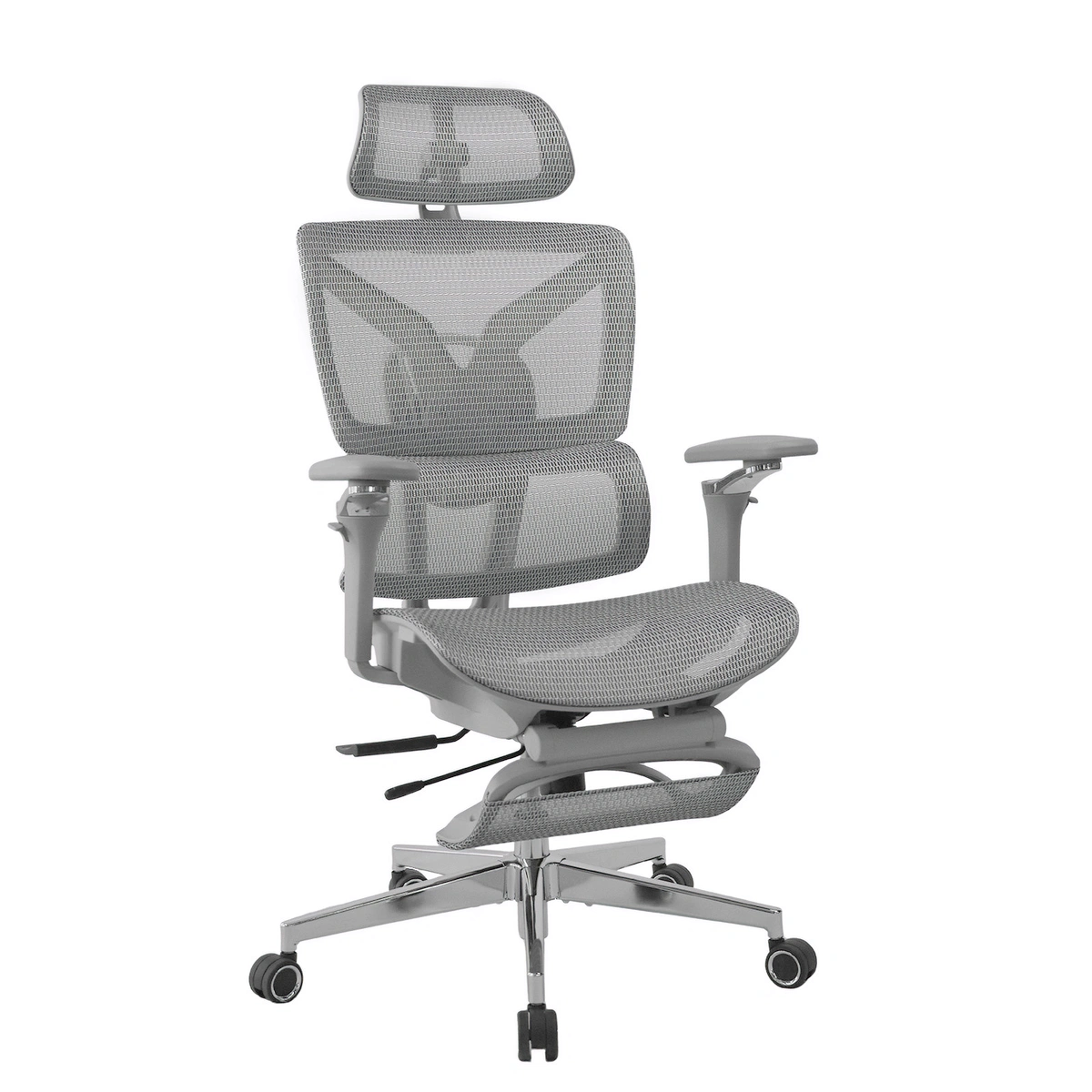 Ergonomic Office Chair With Adjustable Seat Depth S3 Elite Pro-Grey