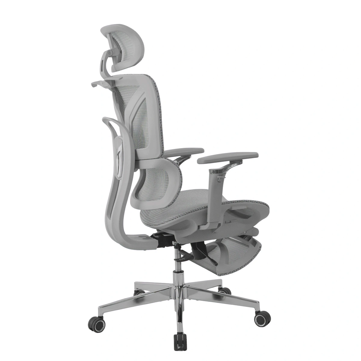 Ergonomic Office Chair With Adjustable Seat Depth S3 Elite Pro-Grey
