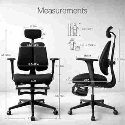 Pre-order | S3 Flex Dual Backrest Office Chair