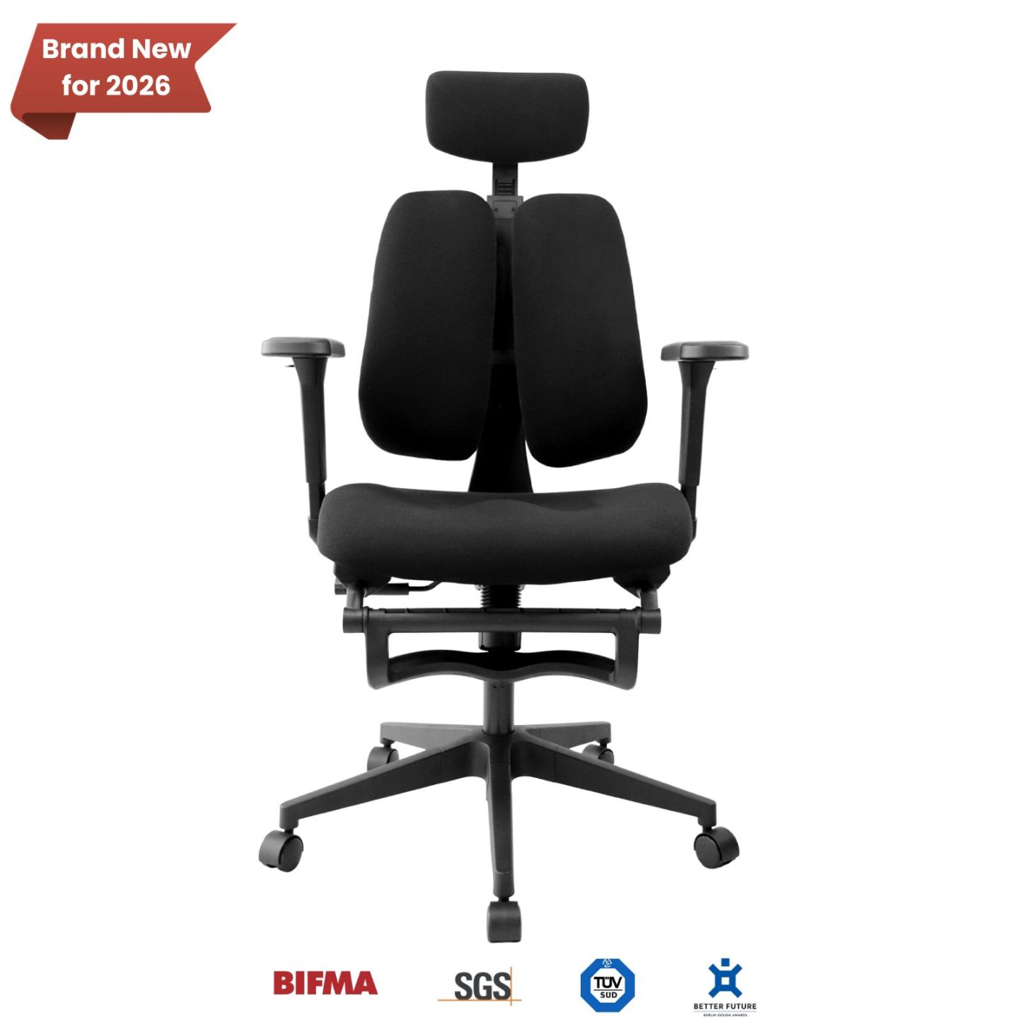 RIEIOR S3 Flex Dual Backrest Ergonomic Chair