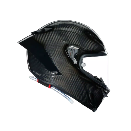 PISthtTA GP RR MONO GLOSSY CARBON - MOTORBIKE FULL FACE HELMET E2206 DOT