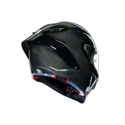 PISthtTA GP RR MONO GLOSSY CARBON - MOTORBIKE FULL FACE HELMET E2206 DOT