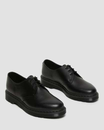 1461 Mono Smooth Leather Oxford Shoes