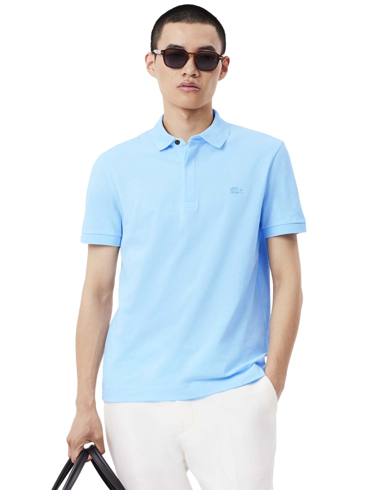 Lacthtoste | Mens Regular Fit Pique Polo Shirt