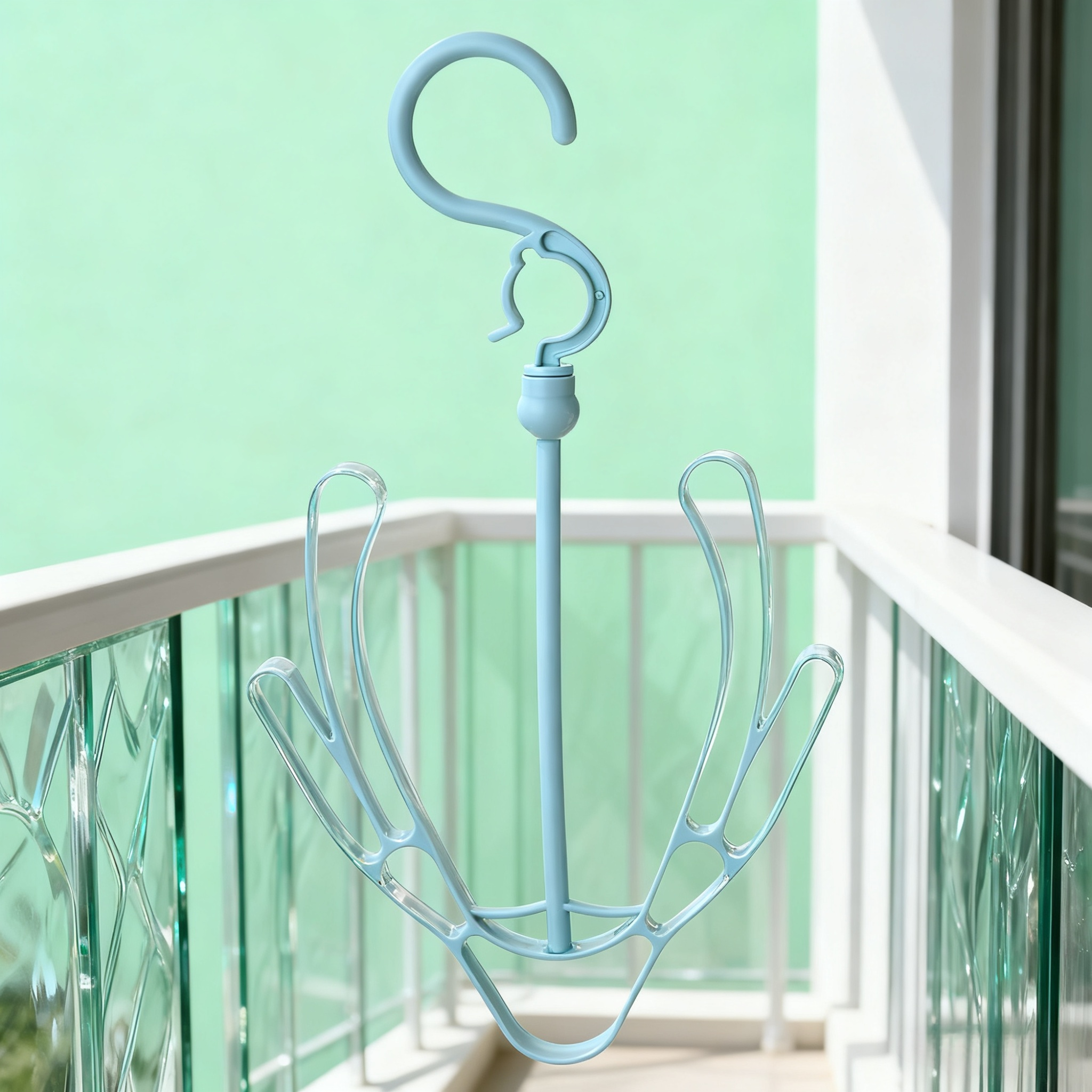 Weatherproof shoe rack suitable for balconies