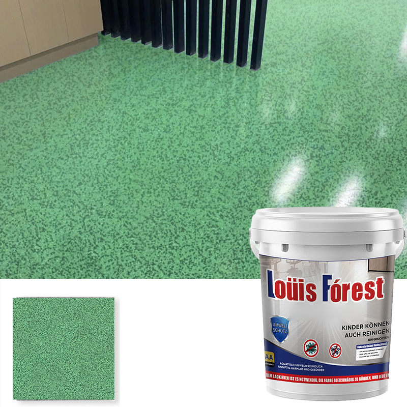  [Crystal Marble Texture] Premium Liquid Ceramic Floor Paint - Self-Leveling Seamless Finish - ZeroOdor Waterproof Coating 🛠️🏠