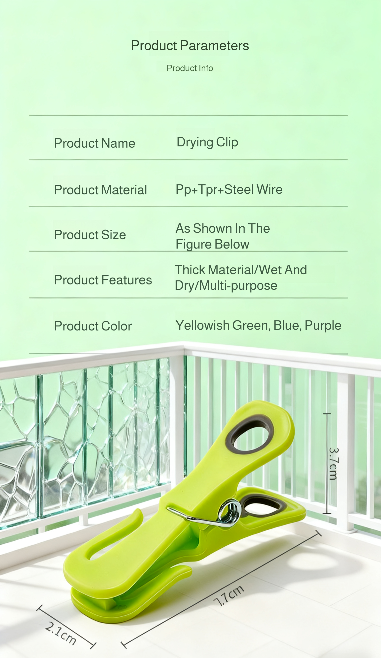 Clothes drying clips used for closet organization