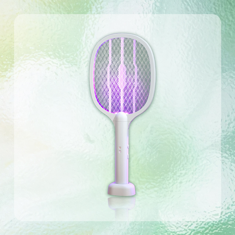 Electric Mosquito Swatter with Lamp