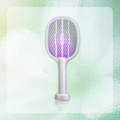 Electric Mosquito Swatter with Lamp