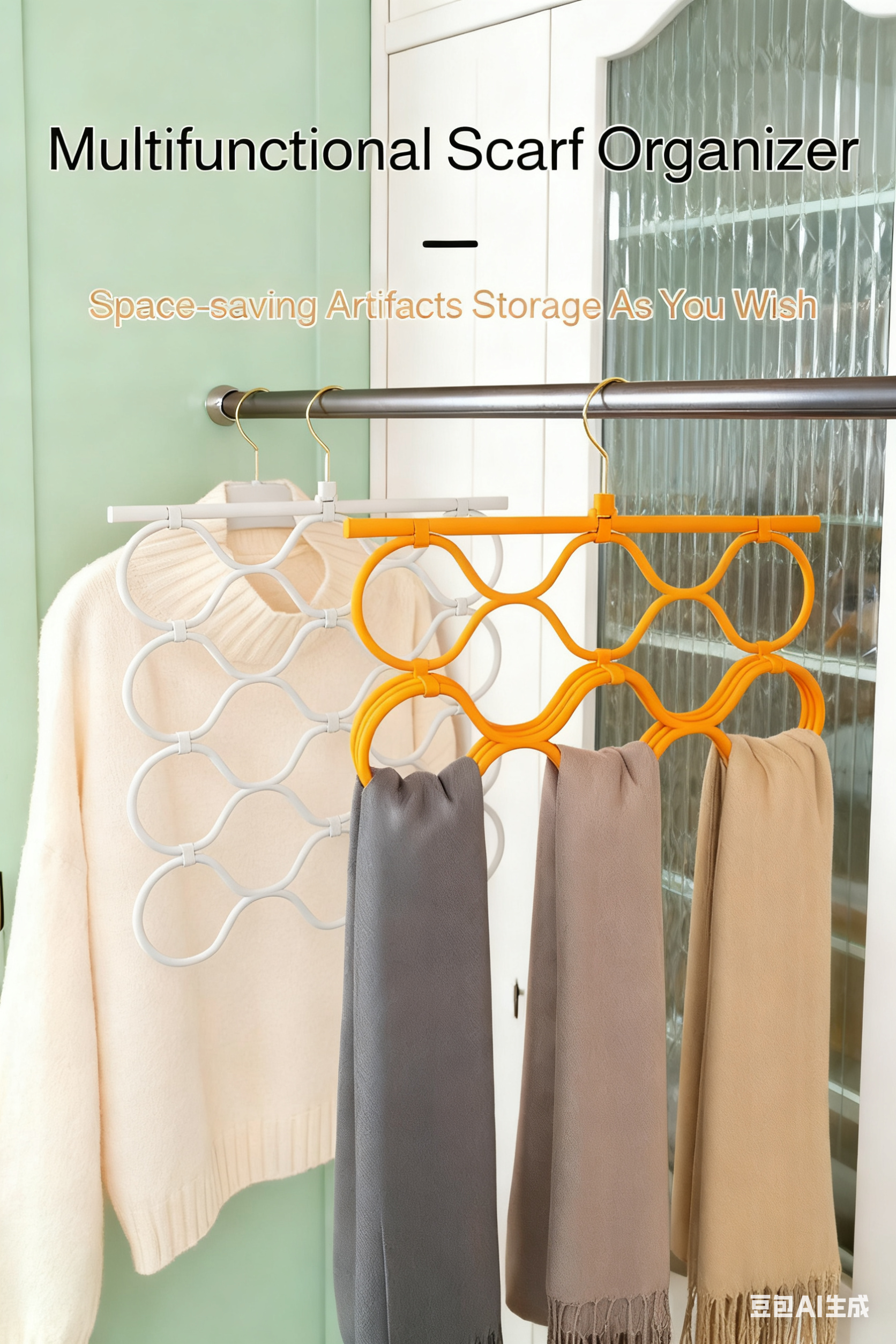 Foldable clothes hanger for travel and home