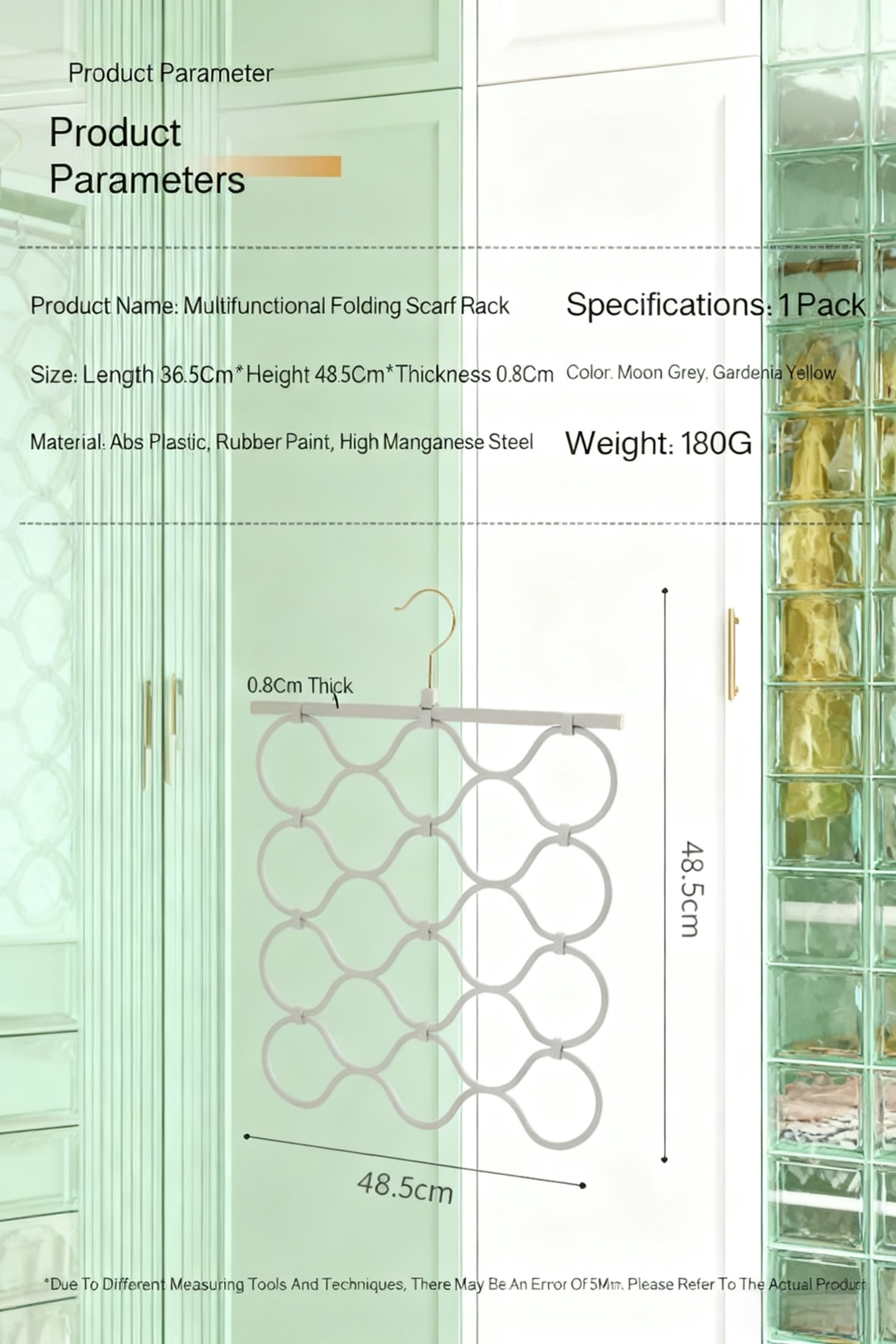 Lightweight foldable clothes hanger