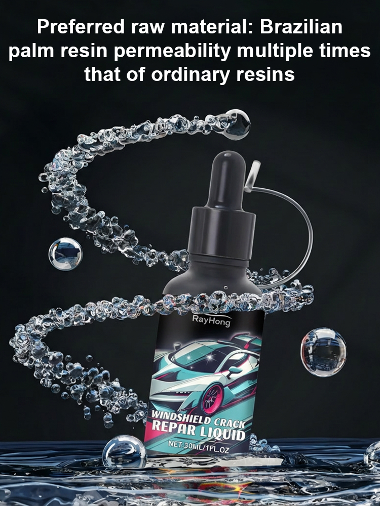 🚗DROP FIX / LASTS 10 YEARS! Pro-Grade Liquid ResinInstantly Fills Any Crack in 3 Minutes for a Flawless, Invisible Repair! 💪