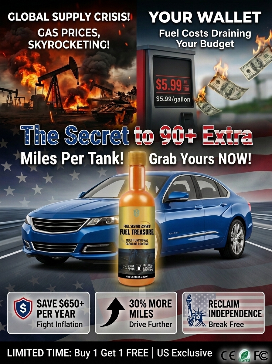 Revive Your Engine for Less Than Half a Tank of Gas! ⛽️ Get European racing-grade nano fuel additive that restores acceleration and adds 90+ miles per tank. No mechanics needed!