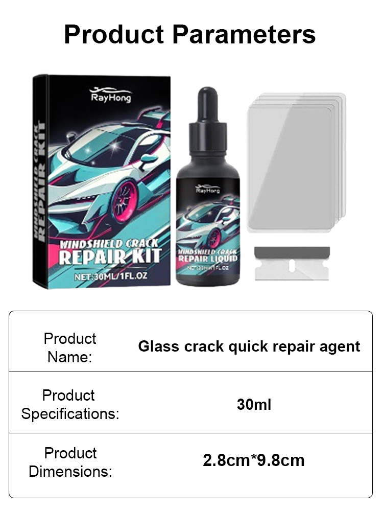 🚗DROP FIX / LASTS 10 YEARS! Pro-Grade Liquid ResinInstantly Fills Any Crack in 3 Minutes for a Flawless, Invisible Repair! 💪