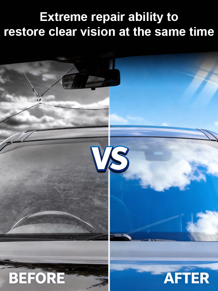 🚗DROP FIX / LASTS 10 YEARS! Pro-Grade Liquid ResinInstantly Fills Any Crack in 3 Minutes for a Flawless, Invisible Repair! 💪