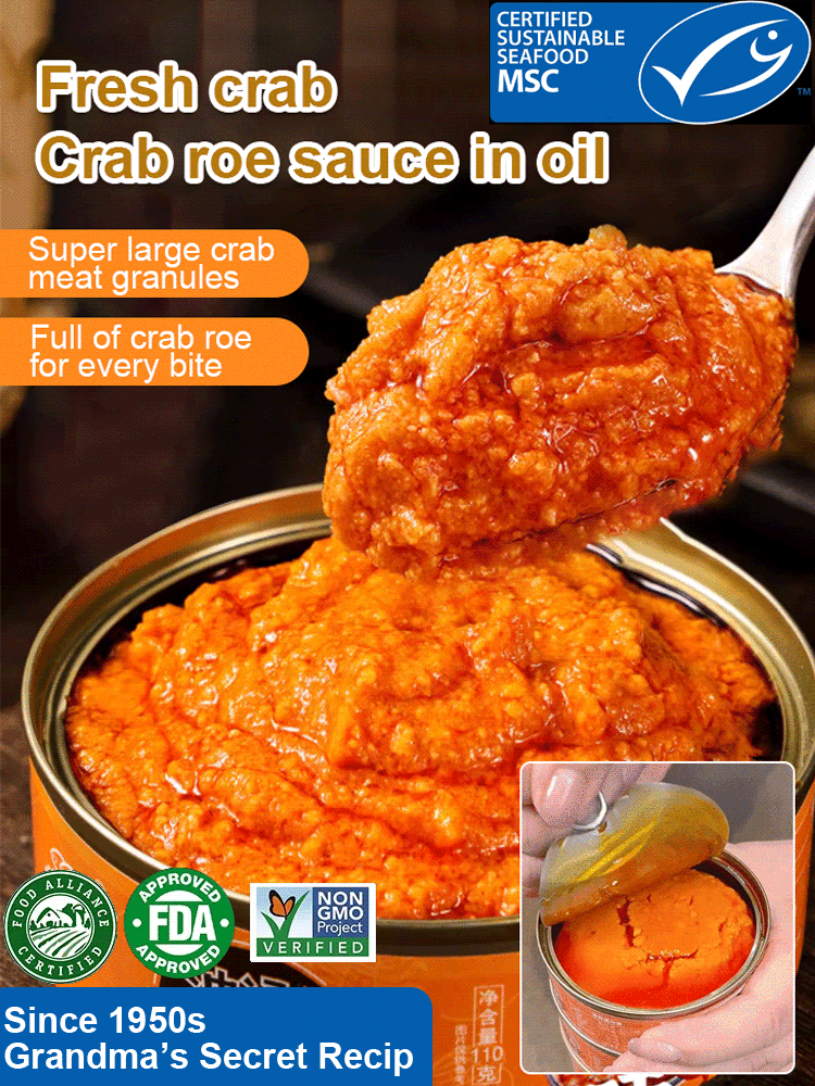 ✨[45-Day Season ONLY] The incredibly rich and creamy "Liquid Gold" paste from Chesapeake Bay's wild blue crabs! ✨