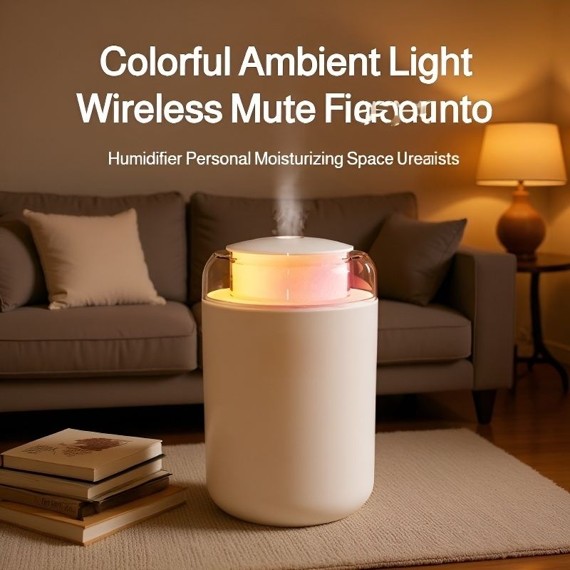 Home Wireless Portable Desktop Large Spray Humidifier