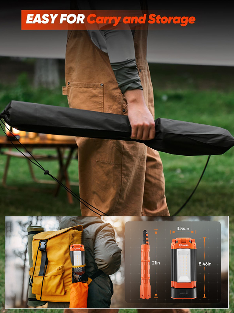 🌟 For the price of a single camping meal 🍔, get this 3-Leaf Beacon: 36h Ultra-Bright Light with a Built-in Stable Tripod 👍—360° lighting for any terrain! 👍