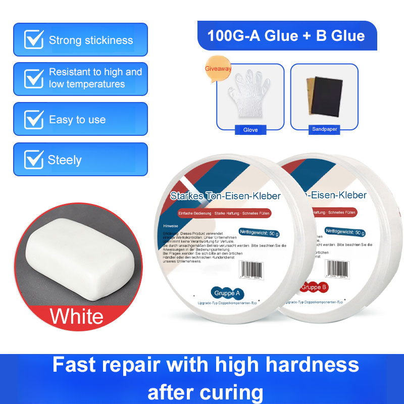 【Pipe Freeze Savior ❄️】Emergency Instant-Fix Leak Sealing Putty! It works on iron pipes, PVC, ceramic toilets 🚽, and even car fuel tanks! Essential for every home! 🛠️