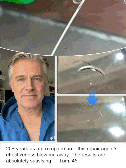 🚗DROP FIX / LASTS 10 YEARS! Pro-Grade Liquid ResinInstantly Fills Any Crack in 3 Minutes for a Flawless, Invisible Repair! 💪