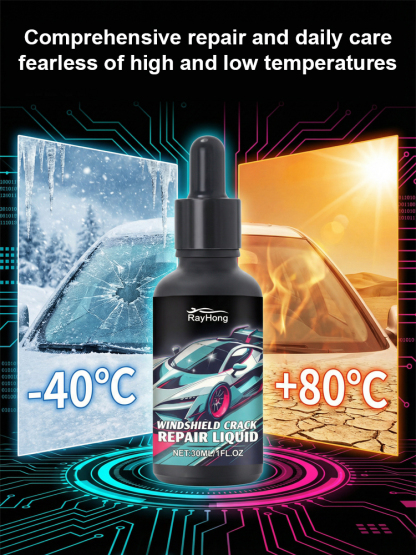 🚗DROP FIX / LASTS 10 YEARS! Pro-Grade Liquid ResinInstantly Fills Any Crack in 3 Minutes for a Flawless, Invisible Repair! 💪