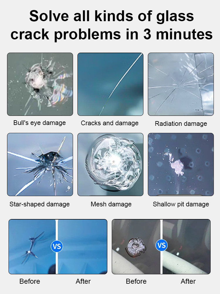 🚗DROP FIX / LASTS 10 YEARS! Pro-Grade Liquid ResinInstantly Fills Any Crack in 3 Minutes for a Flawless, Invisible Repair! 💪