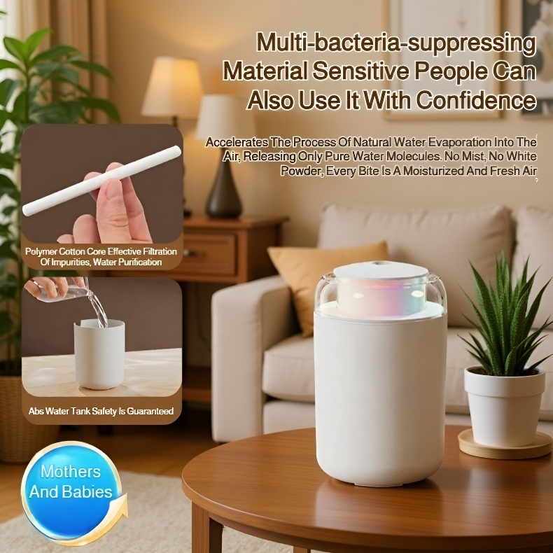 Home Wireless Portable Desktop Large Spray Humidifier